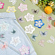 Hobbysay 22 stücke 22 stil schicht polyester stickerei spitze nähen ornamente PATC-HY000-06-5