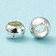 Perles rondes lisses en laiton écologiques KK-D322-G-2.5mm-S-RS-2