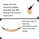 9Pcs 9 Style Brass Micro Pave Cubic Zirconia European Beads ZIRC-PJ0001-05-4
