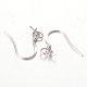 Ganci di orecchini argento puro STER-I005-40P-1