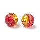 25Pcs Transparent Crackle Glass Beads CCG-XCP0001-02A-4