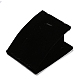 ベルベットのカーブジュエリーディスプレイ  ネックレスやペンダント用  ブラック  3.9x6.3x7.5cm NDIS-A003-01D-2