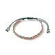 Bracelets de perles tressées de graines japonaises faites à la main BJEW-MZ00020-01-1