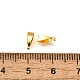 Латунные держатели кулонов KK-M029-02G-3