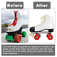 AHANDMAKER 2 Pcs Roller Skate Toe Guards FIND-WH0013-64A-5