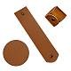Набор кожаных колец для салфеток gorgecraft из 6 коричневых колец в деревенском стиле AJEW-WH0129-94C-4