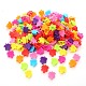 Cute Candy Colors Mini Plastic Claw Hair Clips OHAR-P021-09B-03-1