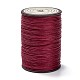 Round Waxed Polyester Thread String YC-D004-02C-050-1