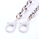 Personalized Acrylic & CCB Plastic Cable Chain Necklaces NJEW-JN02824-01-2
