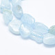 Natürliche Aquamarin Perlen Stränge&nbsp;X-G-K203-46-3