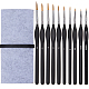 Gorgecraft 10pcs Detail Pinsel Set Miniaturmalerei Lieferungen für Acryl Aquarell Öl Gesicht Nagel Skala Modell Strichzeichnung DIY-GF0001-41-1