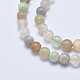 Brins de perles naturelles multi-pierre de lune G-E446-42-7mm-3