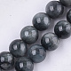 Brins de perles oeil de faucon naturel G-S333-10mm-027-1