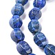 Chapelets de perles en lapis-lazuli naturel G-K311-09C-6