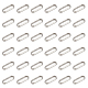 Unicraftale environ 500 pièces anneau de liaison en acier inoxydable connecteurs à maillons rapides anneaux de liaison ovales connecteurs ovales liens de bijoux en métal pour femmes fabrication de bijoux couleur acier inoxydable 10x4x2mm STAS-UN0040-16B-7