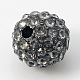 Abalorios de Diamante de imitación de la aleación RB-A034-10mm-A12B-1