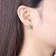 925 Sterling Silver Stud Earrings EJEW-BB30588-3