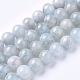 Chapelets de perles en aigue-marine naturelle G-F641-02-A-4