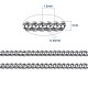 Brass Twisted  Chains Curb Chains X-CHC-S109-P-NF-3