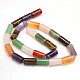 Natural & Synthetic Mixed Gemstone Beads Strands G-L166-09-3