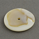 Natürliche Muschel Perlen SSHEL-R024-8mm-2