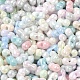 Непрозрачные цвета блестящие стеклянные бусины SEED-B001-01A-06-3