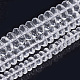 Chapelets de perles en cristal de quartz synthétique G-S285-11-3