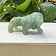 Figurines de lion de guérison sculptées en aventurine verte naturelle PW-WG35601-04-1