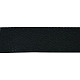 バレンタインデーギフトボックスパッケージ片面サテンリボン  ポリエステルリボン  ブラック  1-1/2インチ（37mm） RC37MMY-039-2
