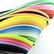 Rectangle 36 Colors Quilling Paper Strips X-DIY-R041-03-1