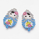 MIYUKI & TOHO Handmade Japanese Seed Beads Links X-SEED-G002-232-5-1