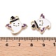Подвески из эмали из сплава с покрытием на тему Хэллоуина ENAM-N056-359A-3