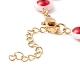 304 braccialetti di perle di conchiglia in acciaio inossidabile e smalto BJEW-C015-20G-02-3