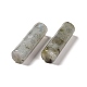 天然石ラブラドライトペンダント  コラム  34~36x10~10.5mm  穴：2mm G-K297-A09-3