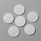Flache runde Actionfiguren-Display-Basen aus Acryl&nbsp;KY-WH0004-05A-A-1