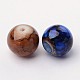 Mixed Style & Mixed Color Round Spray Painted Glass Beads DGLA-X0003-8mm-5