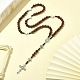 Collane di perle di rosario in legno NJEW-TA00081-3