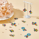 Sunnyclue bricolage fabrication de pendentifs sur le thème du puzzle DIY-SC0014-19-5