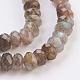 Chapelets de perles en labradorite naturelle  G-F568-089-B-3
