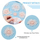 NBEADS 20 Pcs Flower Embroidery Patch DIY-NB0007-72-4