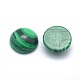 Synthetic Malachite Cabochons G-P393-R49-4MM-2