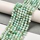 Natural Green Opal Beads Strands G-Z035-A02-03E-2