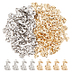 Dicosmétique 80 pièces 2 couleurs breloques lapin pendentifs lapin de pâques 3d pendentifs lapin doré tenant oeuf pendentifs animaux mignons en acier inoxydable pour la fabrication de bijoux artisanaux STAS-DC0012-49-1