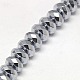 Electroplate Non-magnetic Synthetic Hematite Beads Strands G-J160-E-01-3