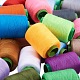 30 assortiment de cordons de fils à coudre en polyester de couleur avec 10 aiguilles en fer et 1 enfile-aiguilles NWIR-BC0001-01-3