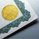Self Adhesive Gold Foil Embossed Stickers DIY-WH0211-365-4