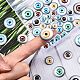 70шт 5 стиля стеклянных кабошонов GGLA-SZ0001-36-3