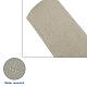 植毛布  粘着生地  長方形  濃いグレー  150.6x20.5x0.08cm TOOL-WH0122-50B-3