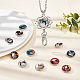 Наборы для изготовления ожерелья с полукруглым кулоном «сделай сам» DIY-SC0020-01H-5