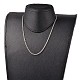 304 Stainless Steel Cable Chain Necklaces NJEW-JN01526-02-5